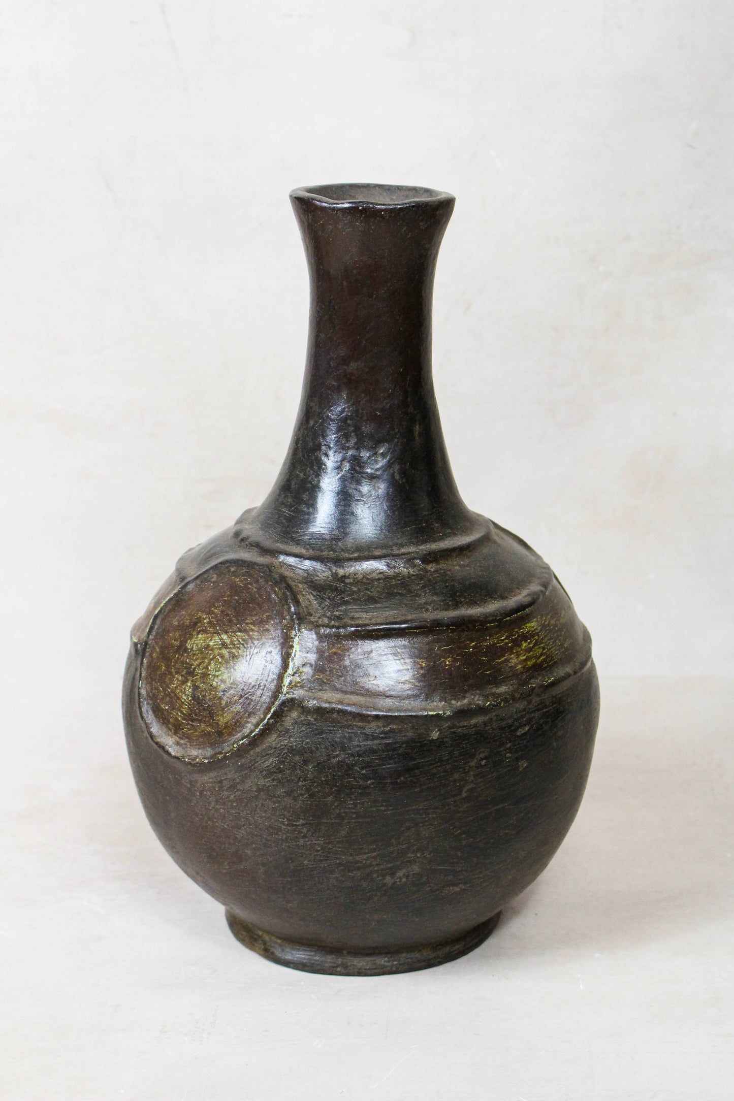 Mangbetu Clay Vase - 229.1 by Botanical Boys