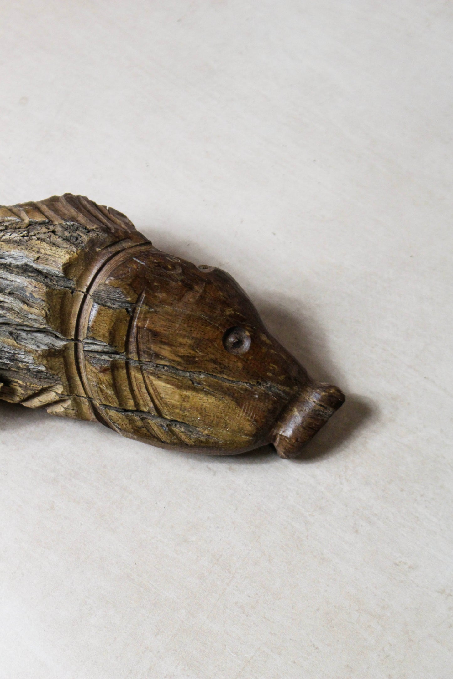 Driftwood Hand Carved Fish - 116.13 by Botanical Boys