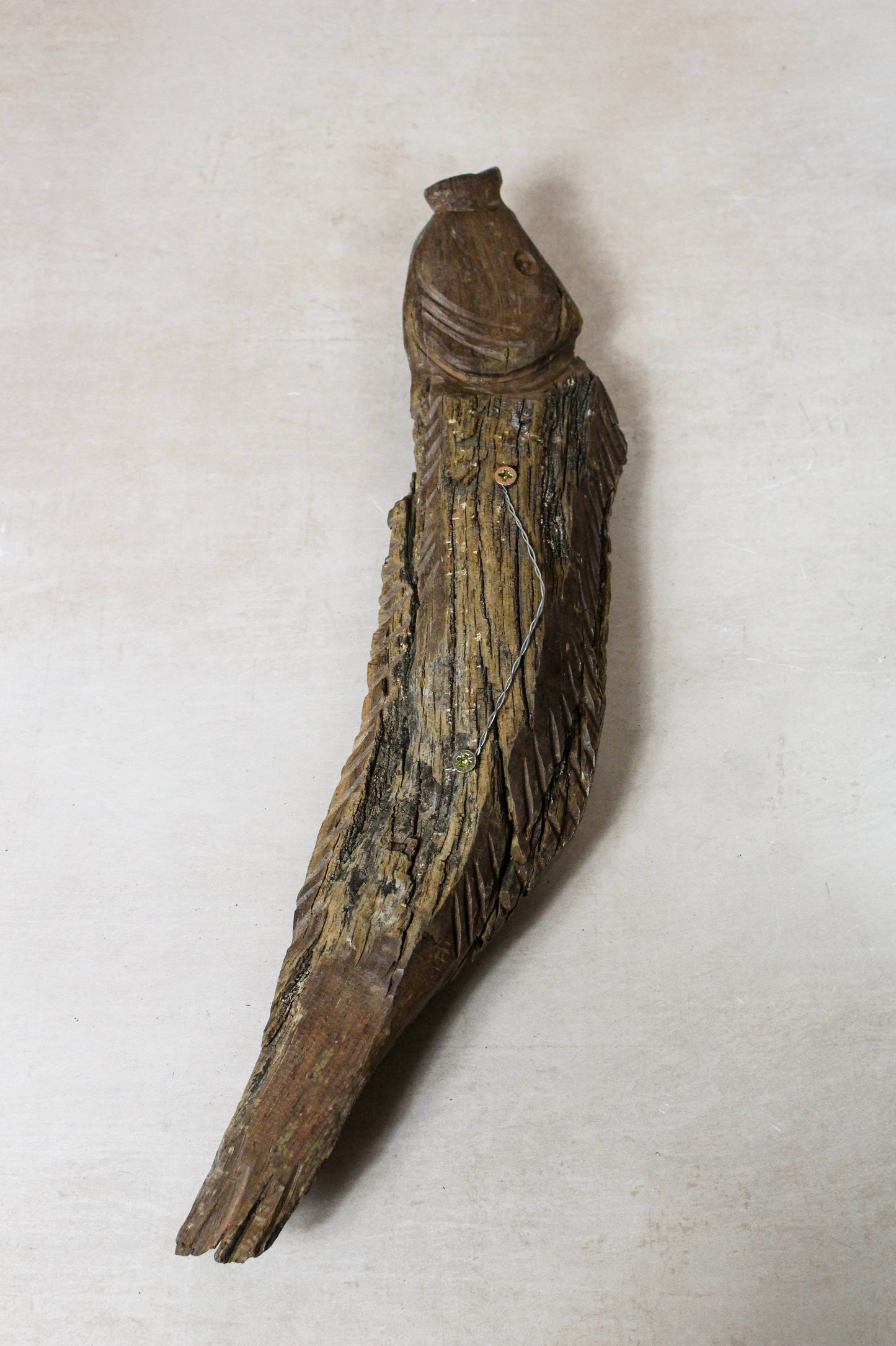 Driftwood Hand Carved Fish - 116.13 by Botanical Boys