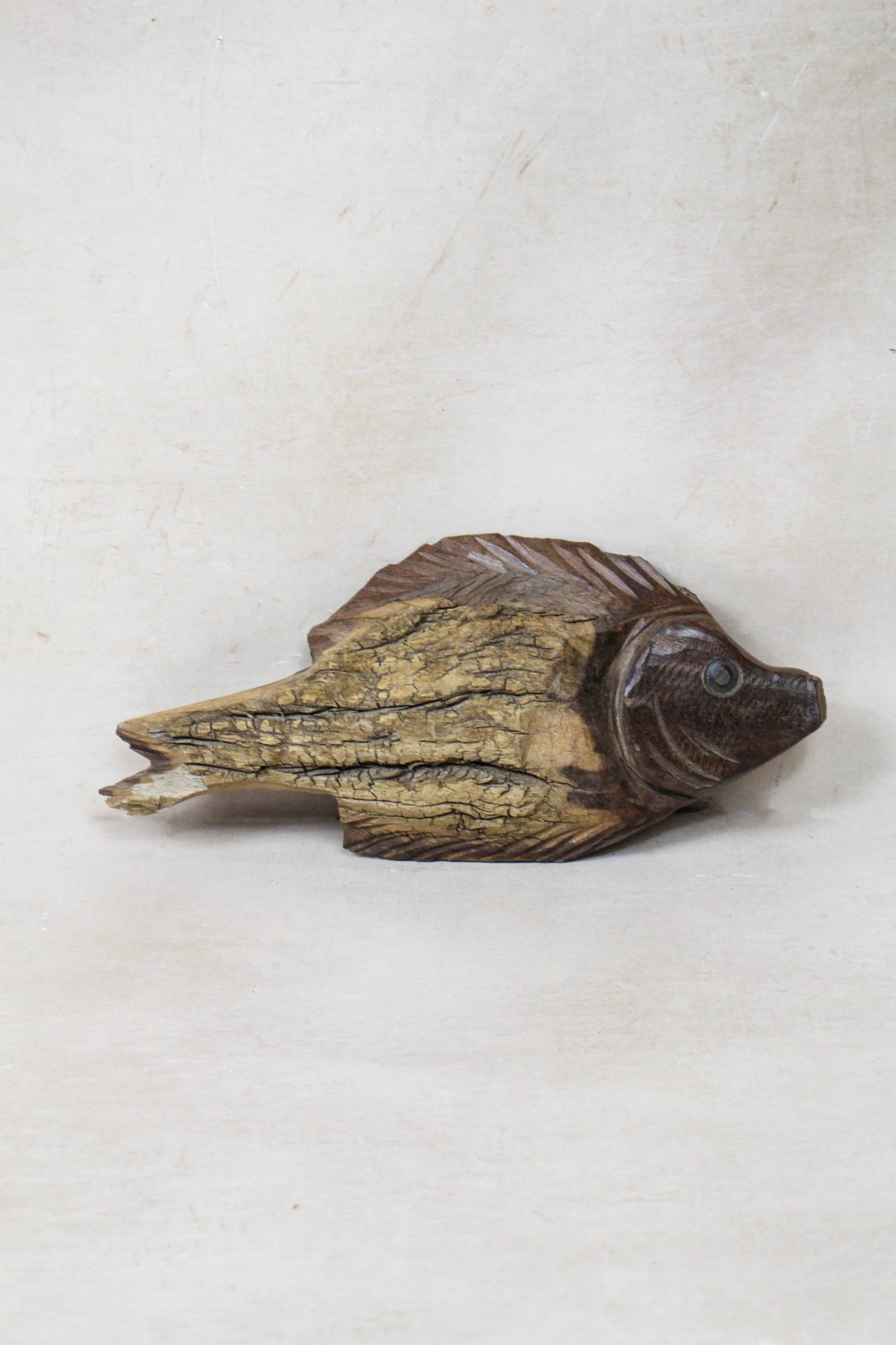 Driftwood Hand Carved Fish - 116.16 By Botanical Boys