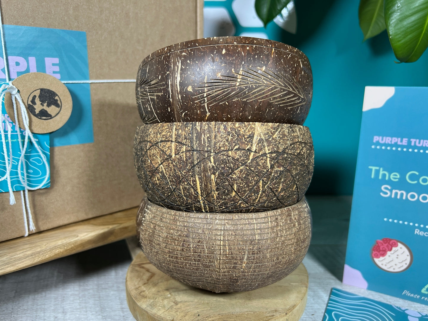 Coconut Bowl Vegan Gift Set