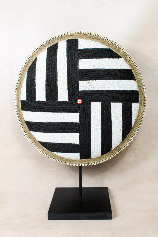 Cameroon Beaded Shield - 66.1 by Botanical Boys