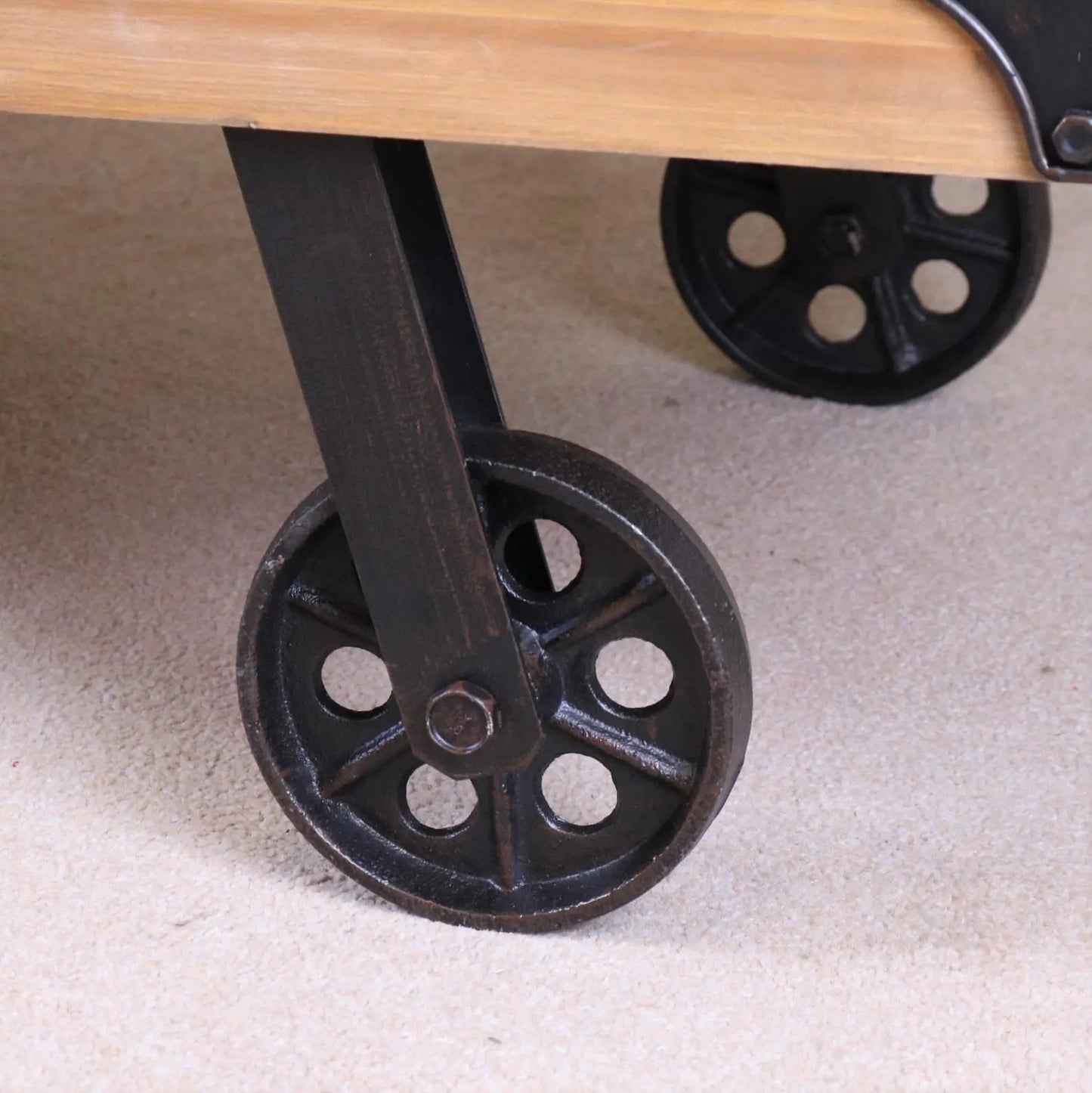 Sonala Rustic Railway Coffee Table by Maravi