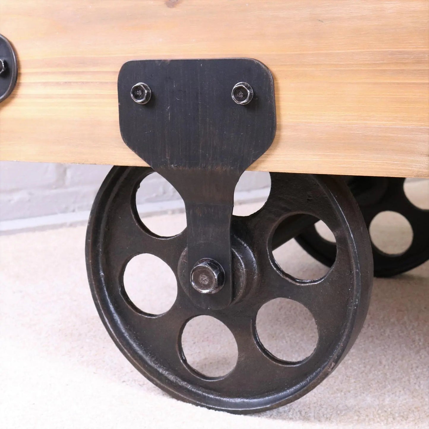 Sonala Rustic Railway Coffee Table by Maravi