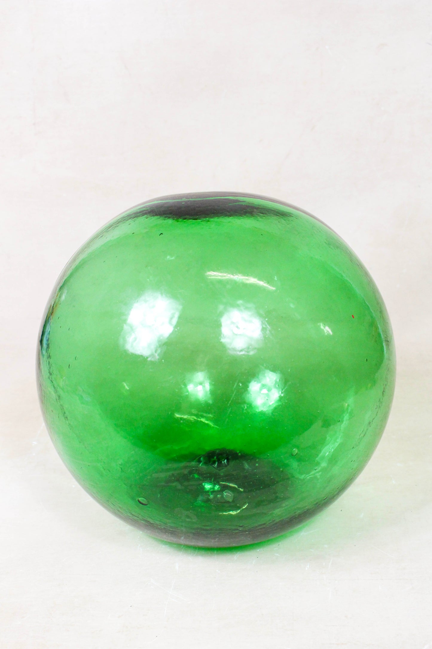 Antique Large Hand Blown Glass Buoy GB2 By Botanical Boys