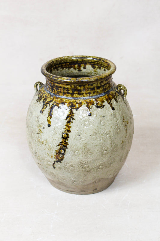 Vintage Glazed Yunnan Pot - YPS27 by Botanical Boys