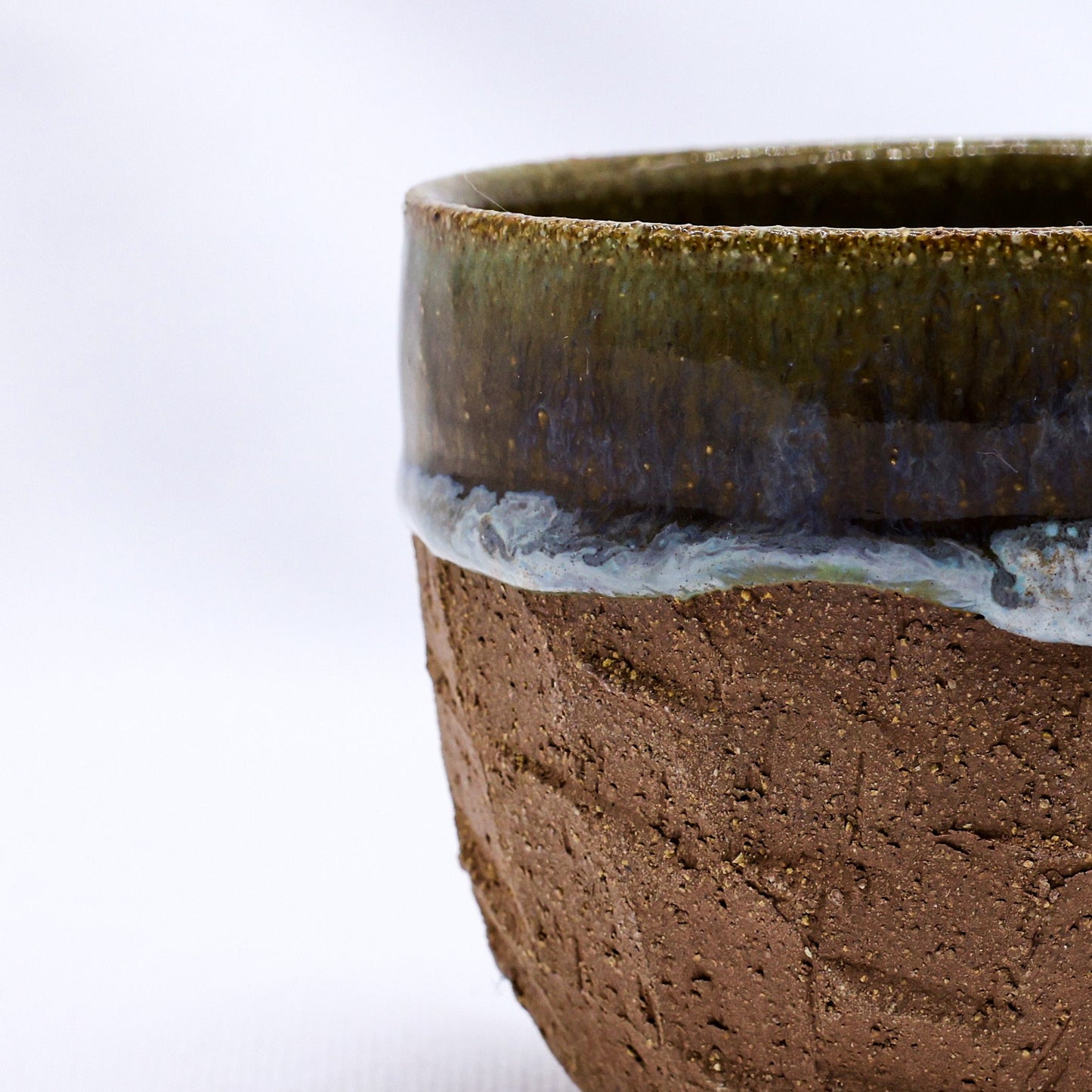 Bluverde Scultura Handmade Ceramic Terra Stoneware Mug by Ribera Handmade Ceramics