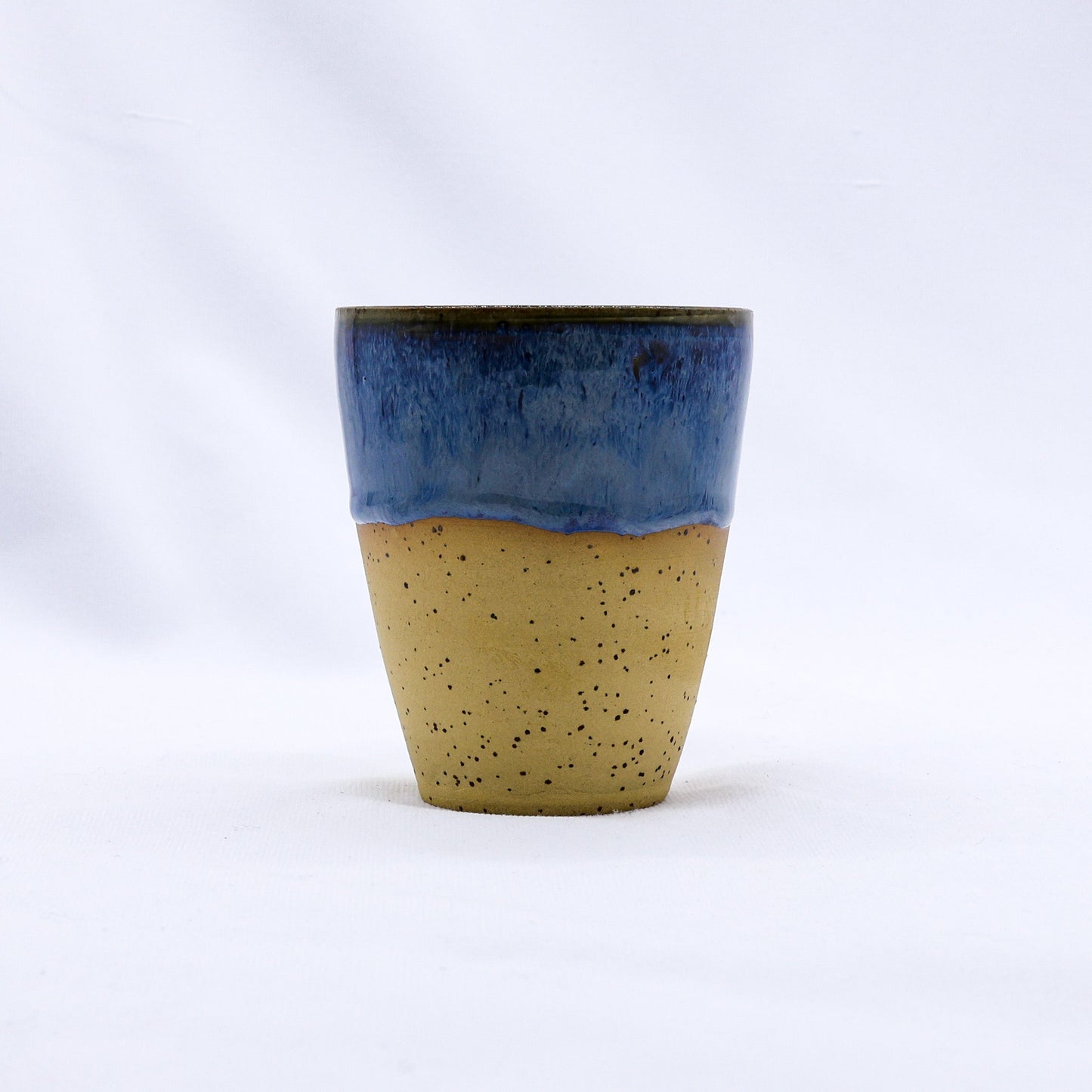Blunero Quadra Stoneware Ceramic Mug by Ribera Handmade Ceramics
