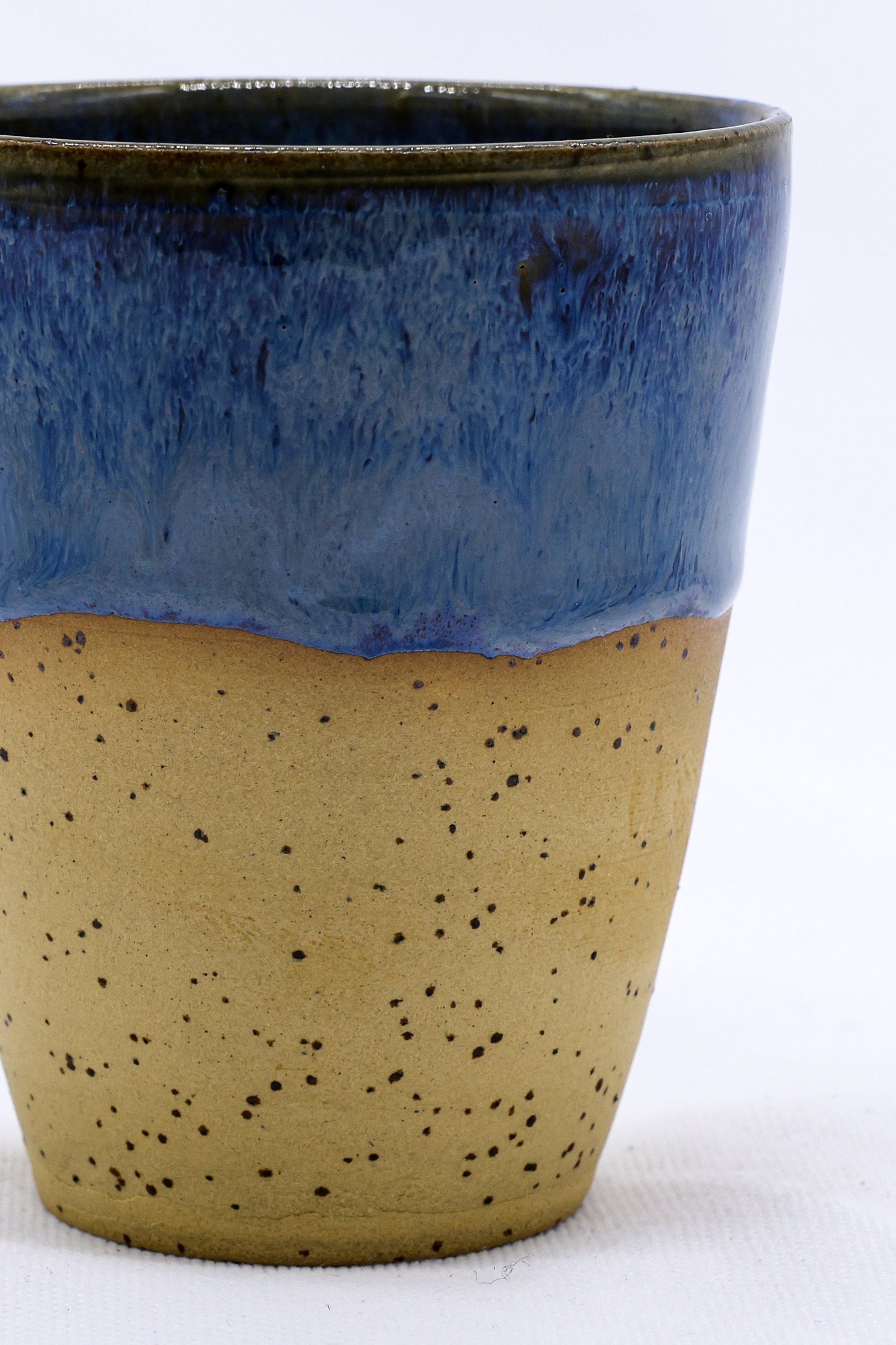 Blunero Quadra Stoneware Ceramic Mug by Ribera Handmade Ceramics