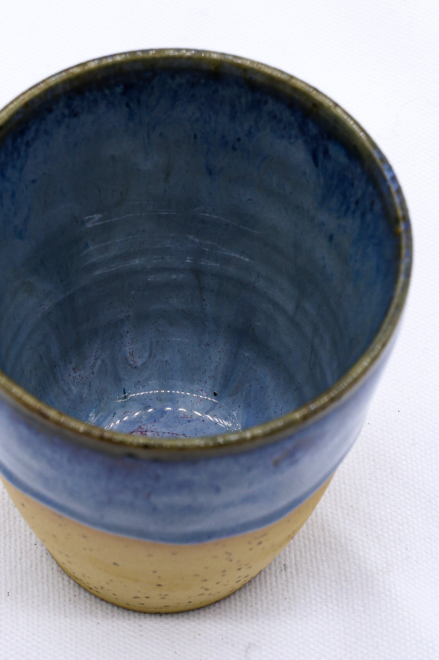 Blunero Quadra Stoneware Ceramic Mug by Ribera Handmade Ceramics