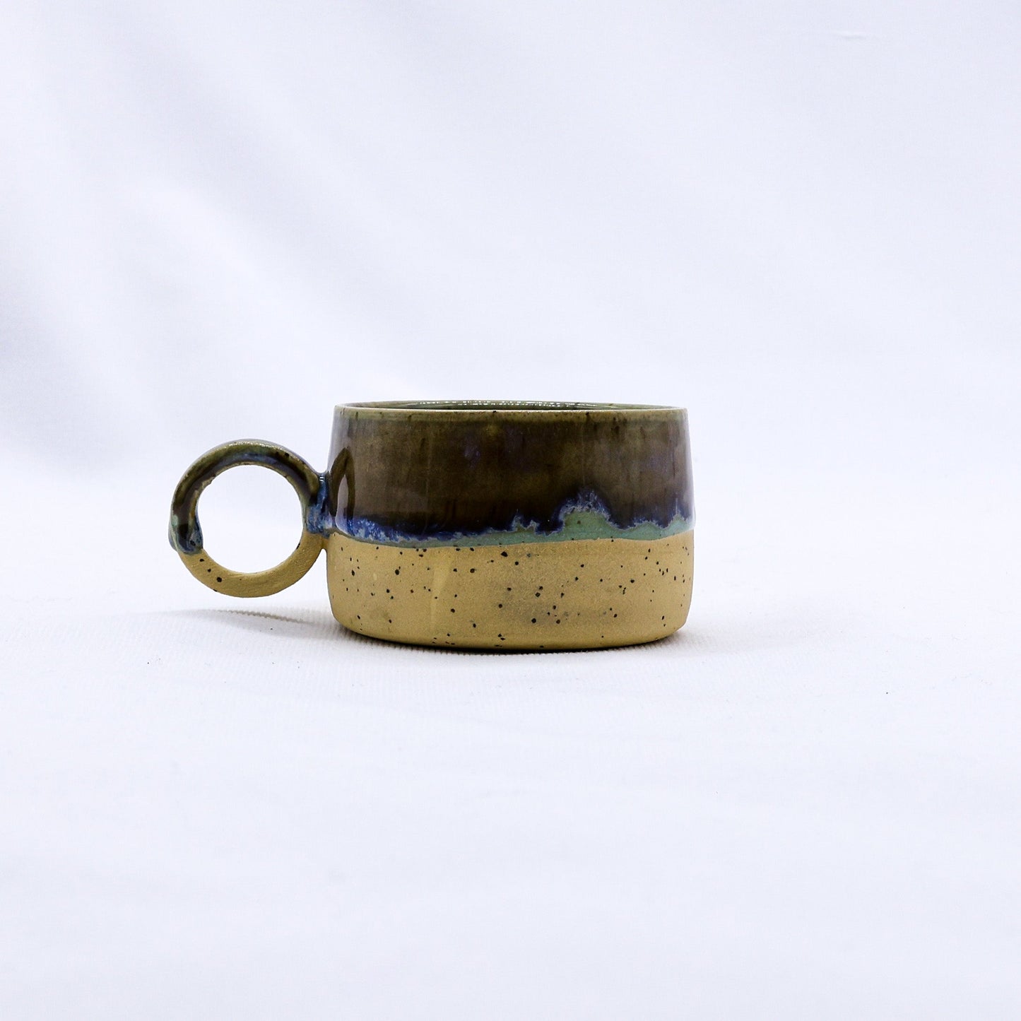 Bluvio Perugia Handmade Stoneware Ceramic Mug by Ribera Handmade Ceramics