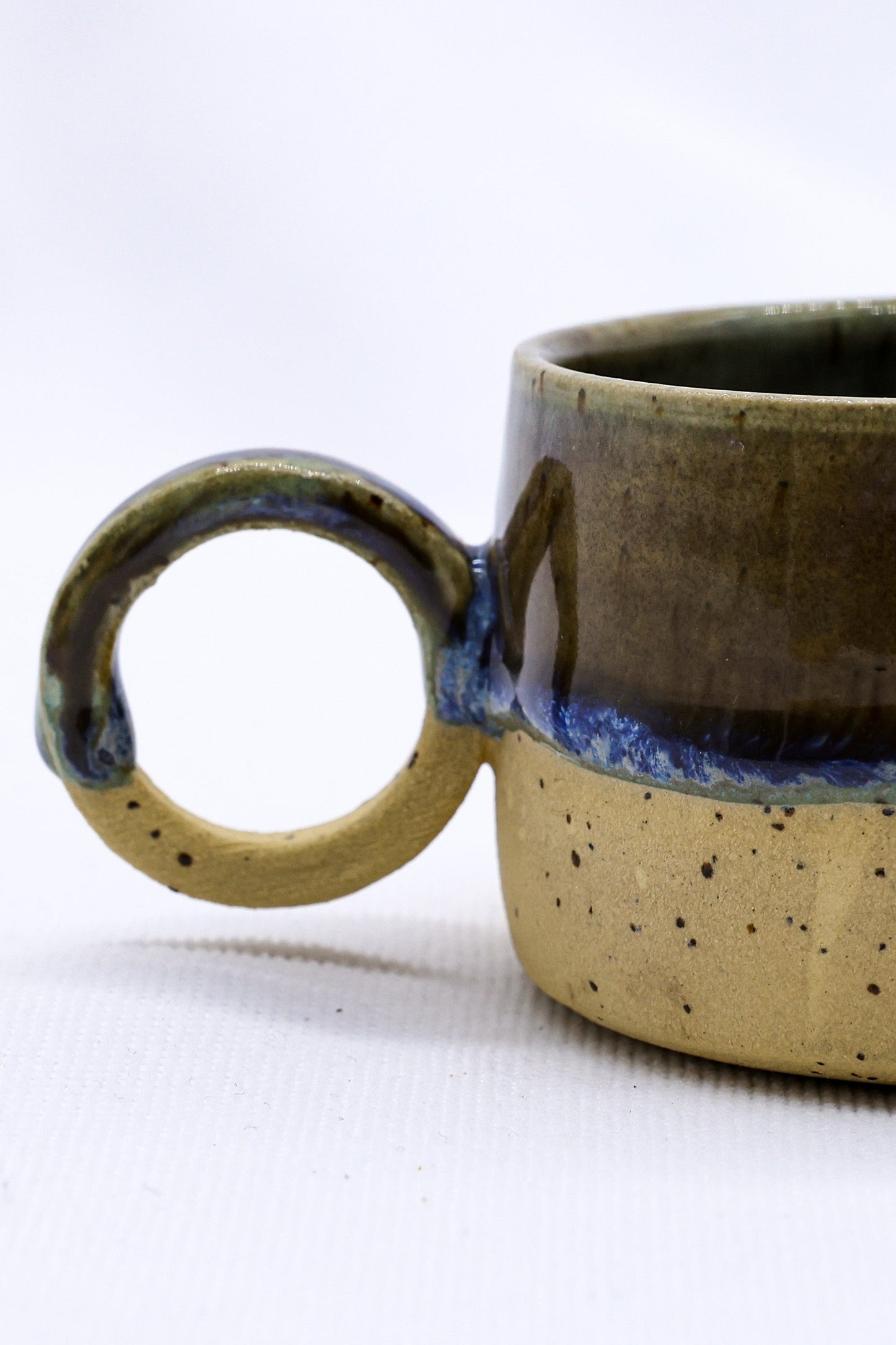 Bluvio Perugia Handmade Stoneware Ceramic Mug by Ribera Handmade Ceramics