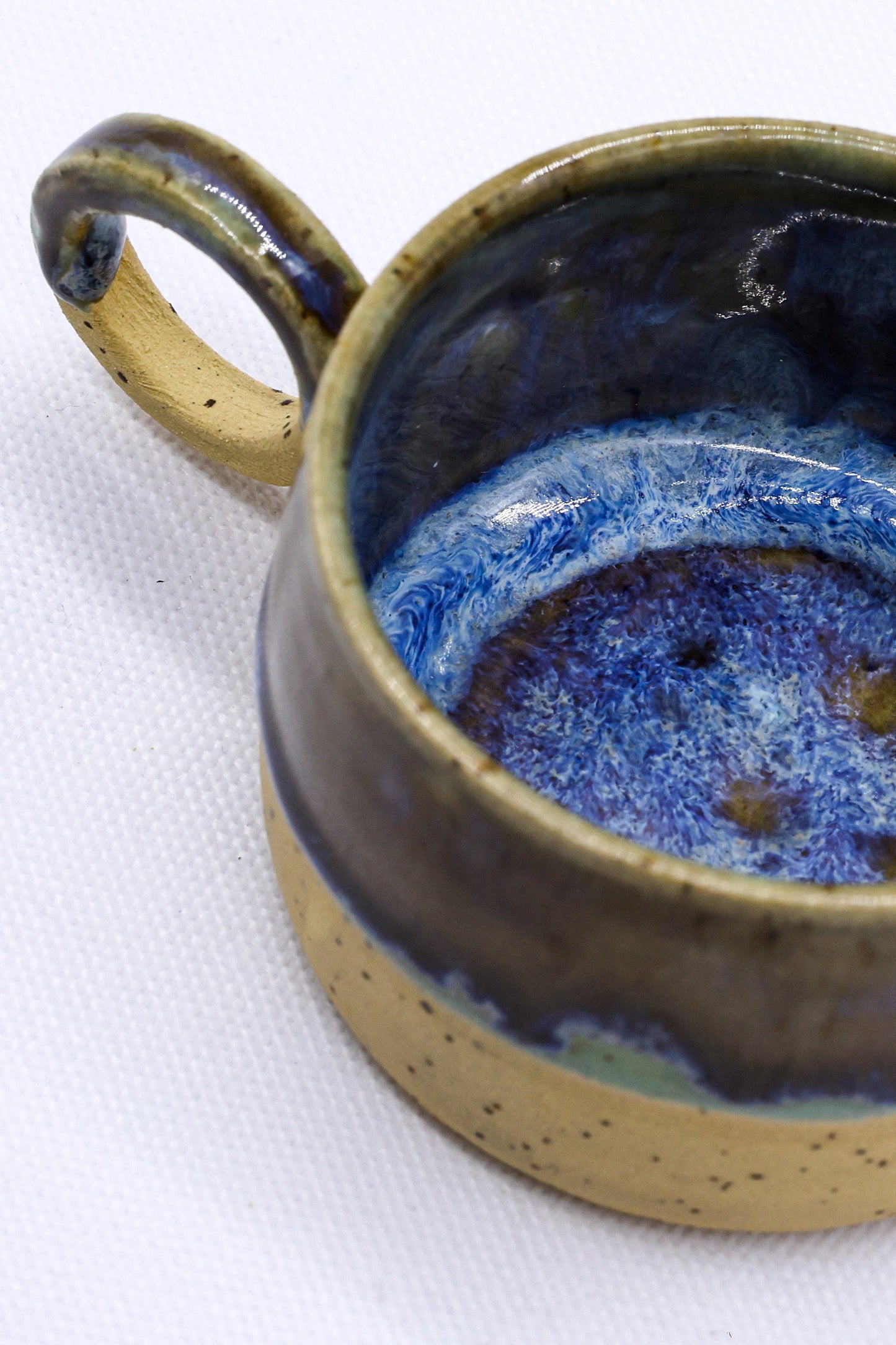 Bluvio Perugia Handmade Stoneware Ceramic Mug by Ribera Handmade Ceramics