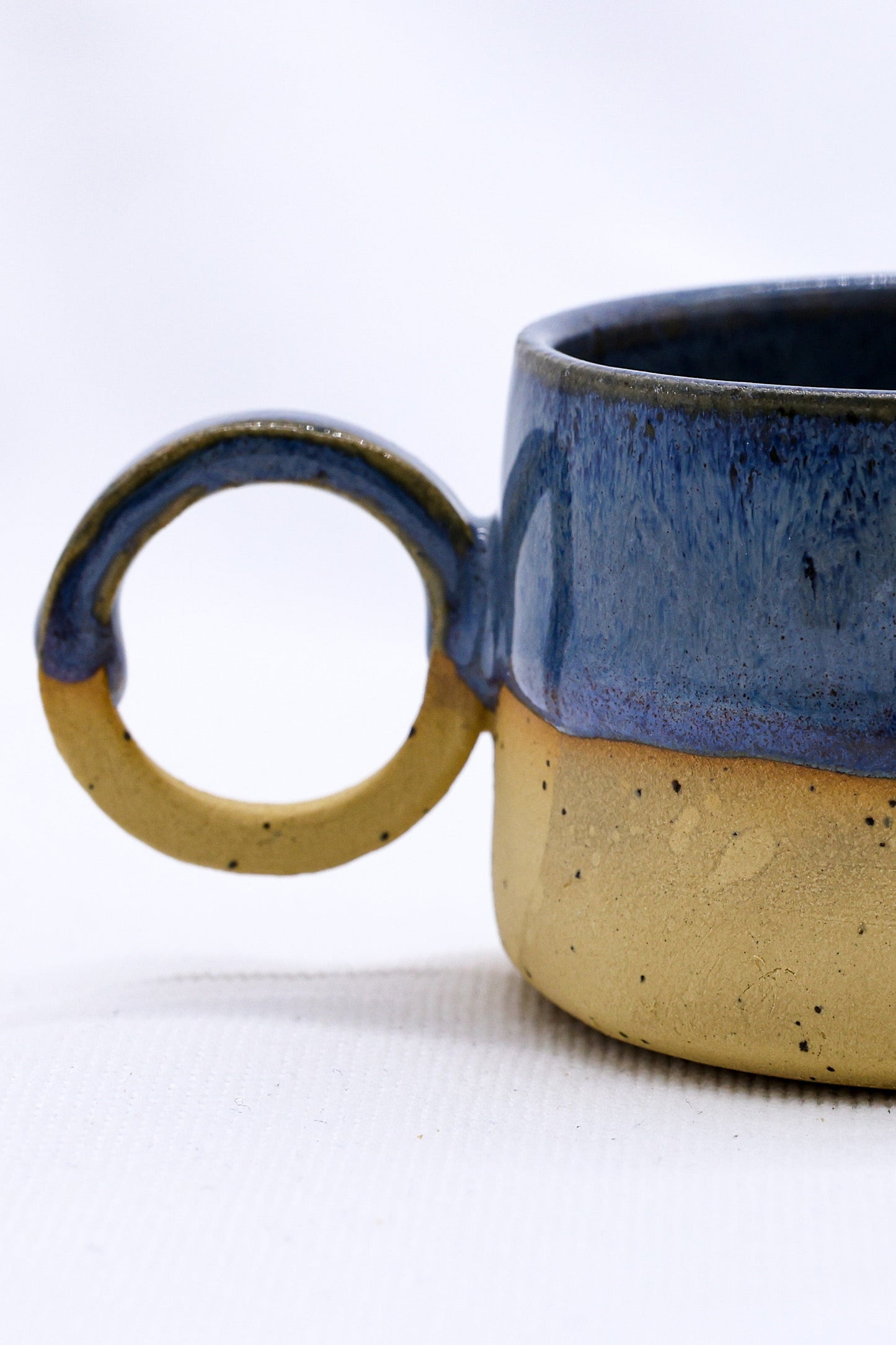 Bluvio Perugia Handmade Stoneware Ceramic Mug by Ribera Handmade Ceramics