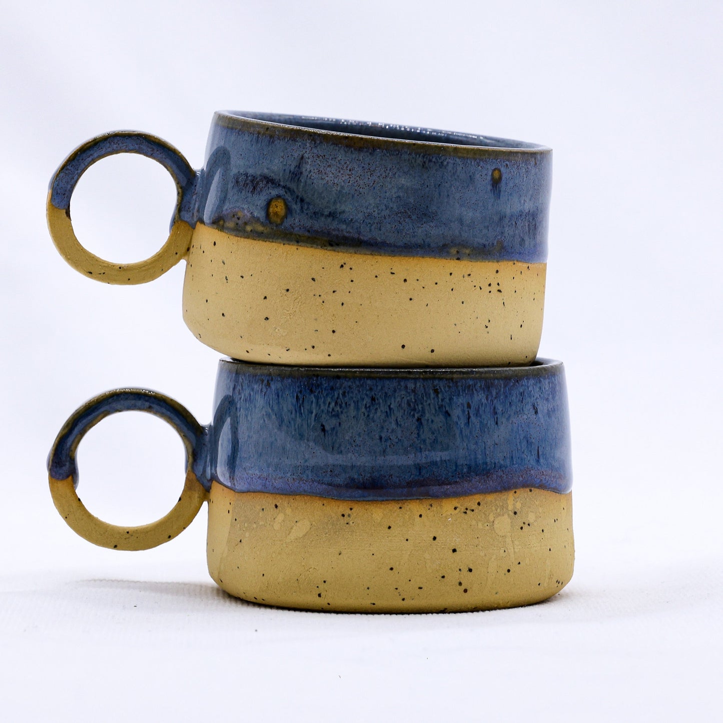 Bluvio Perugia Handmade Stoneware Ceramic Mug by Ribera Handmade Ceramics