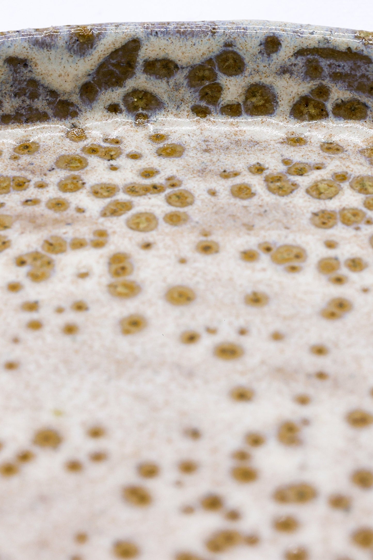 27 cm Saltfoam Stoneware Handmade Ceramic Dinner Plate by Ribera Handmade Ceramics