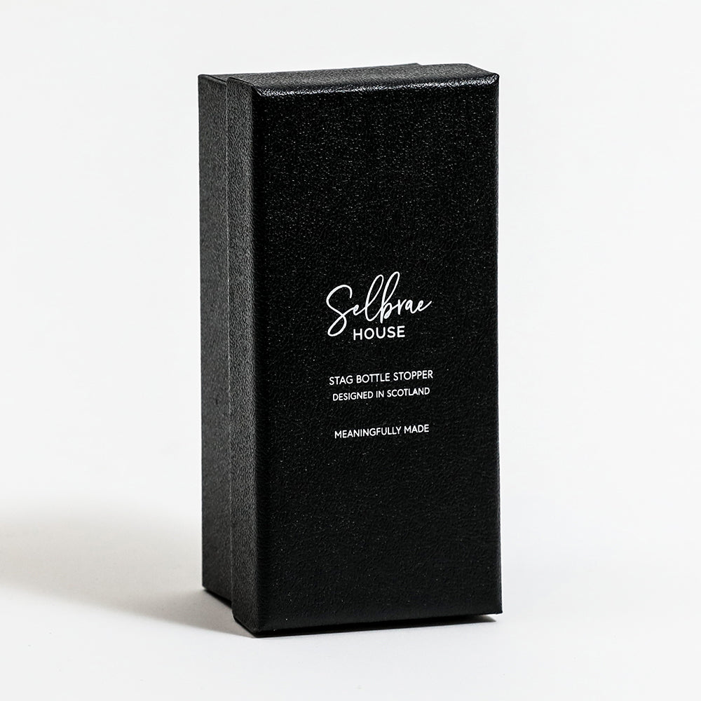 Stag Bottle Stopper by Selbrae House