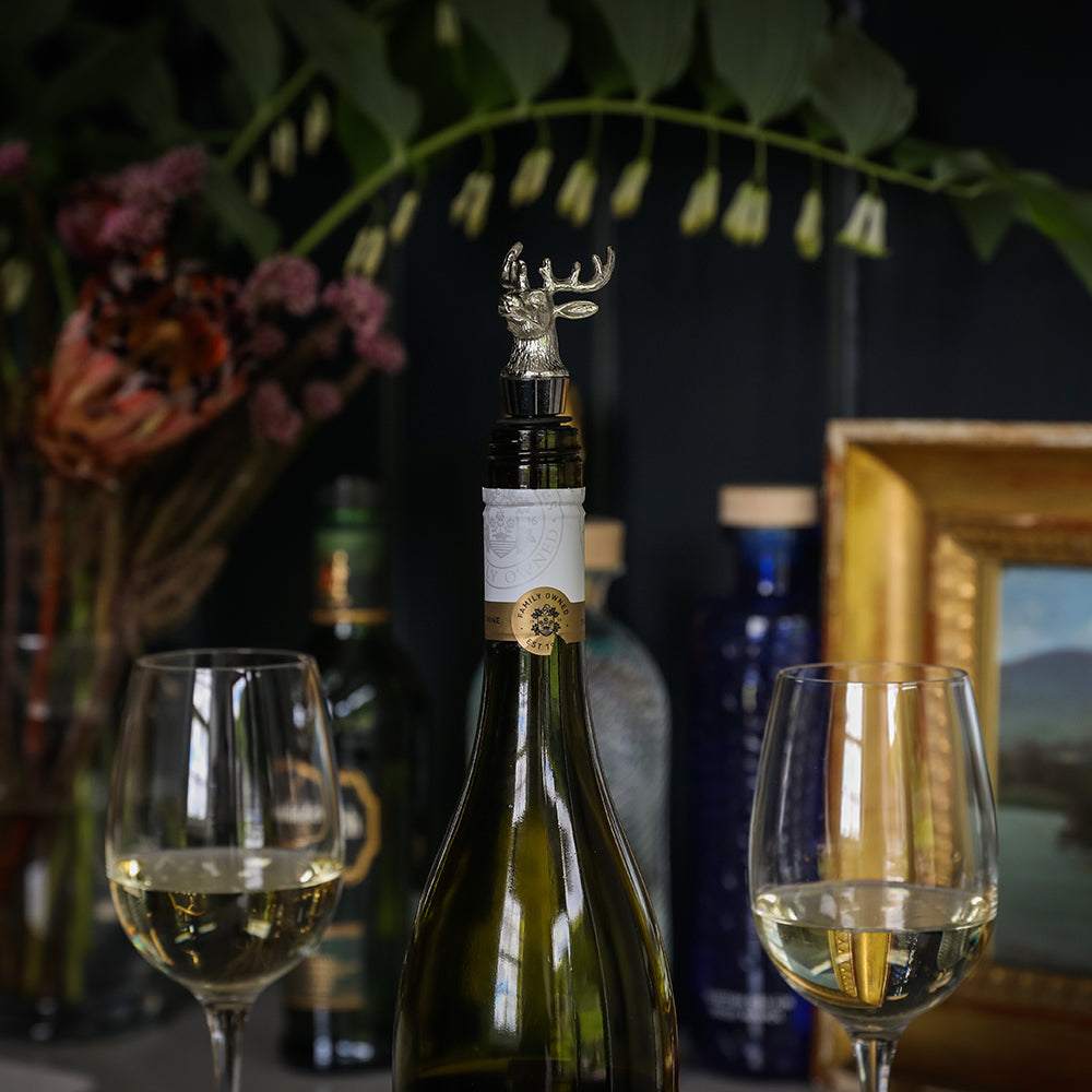 Stag Bottle Stopper by Selbrae House
