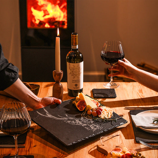 Stag Prince Slate Cheese Board by Selbrae House