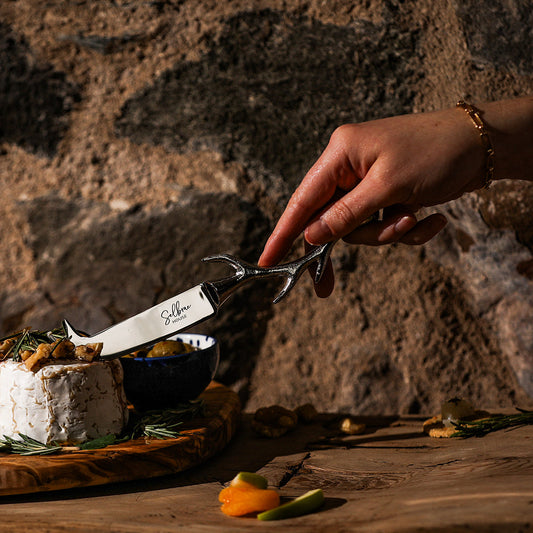Antler Cheese Knife by Selbrae House