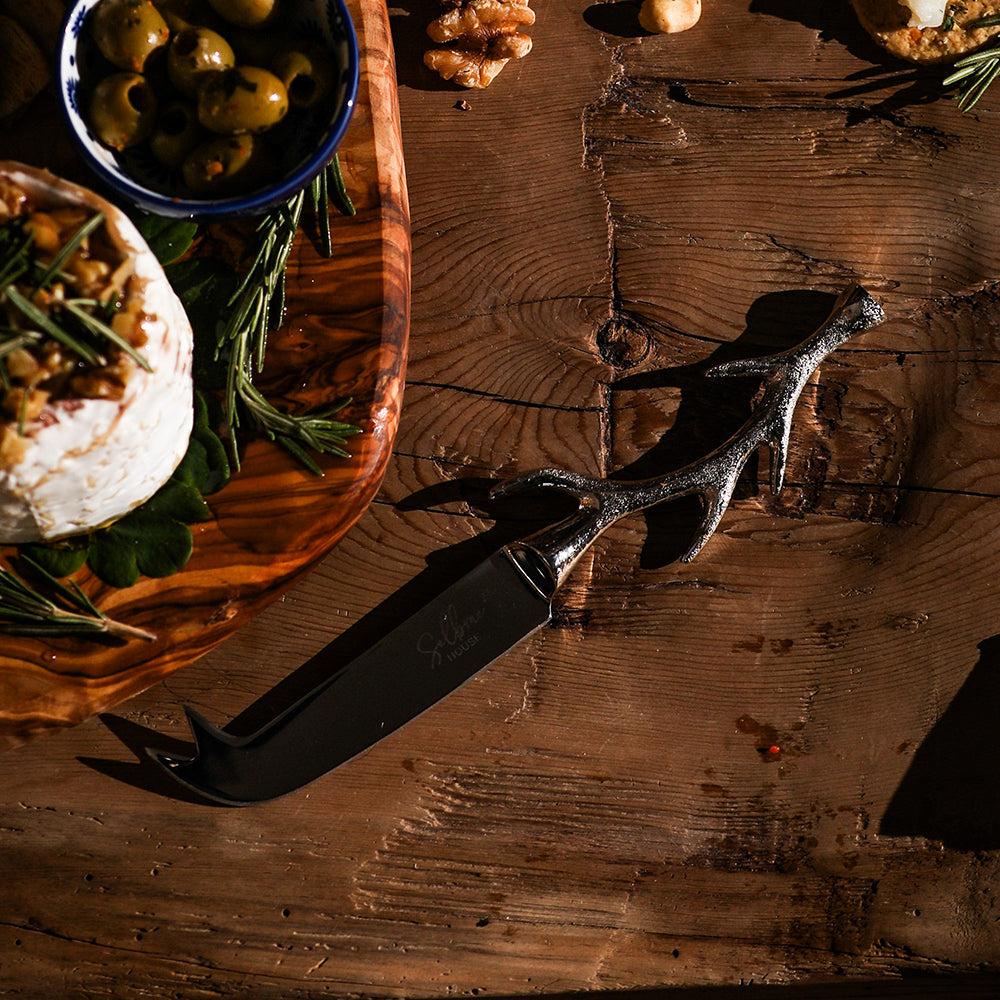 Antler Cheese Knife by Selbrae House