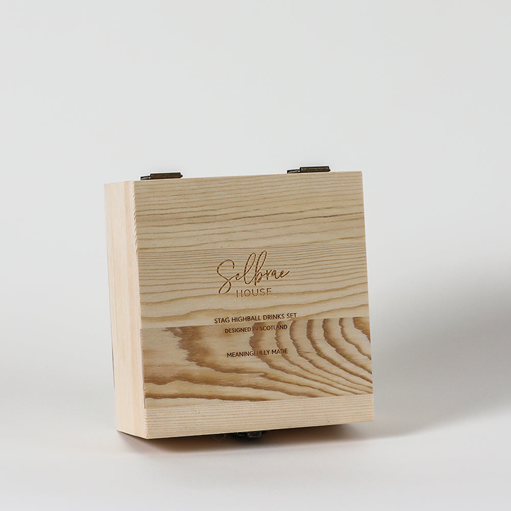 Stag Highball Drinks Set by Selbrae House