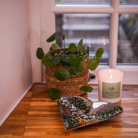 Heart Hand Hammered Dish by Selbrae House
