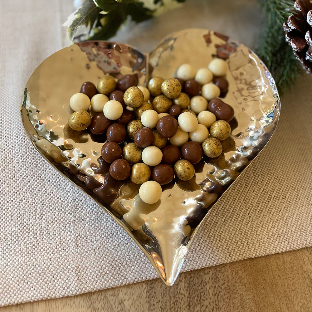 Heart Hand Hammered Dish by Selbrae House