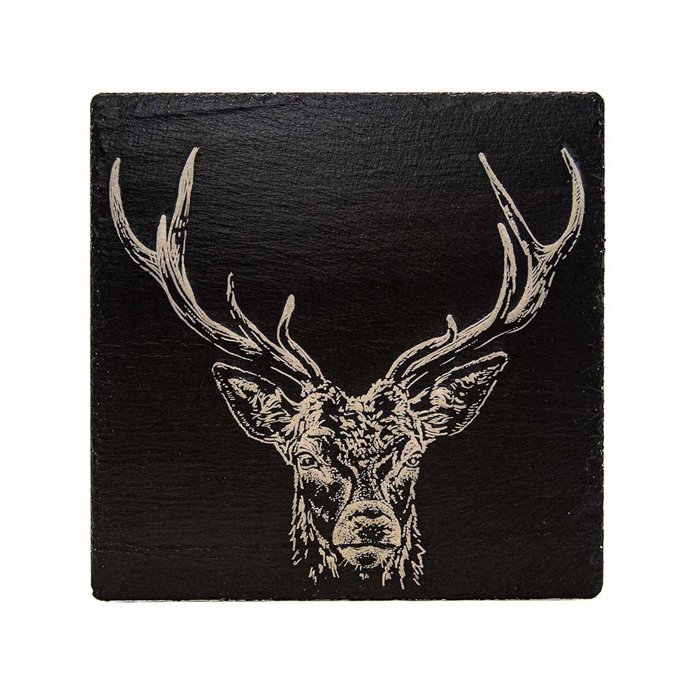Stag Prince Slate Pot Stand by Selbrae House