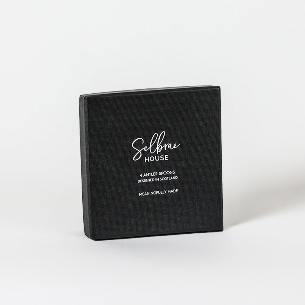 Antler Spoons - Set of 4 by Selbrae House