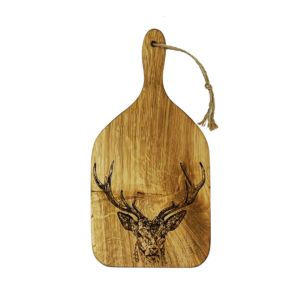 Stag Prince Oak Hanging Paddle - Small by Selbrae House