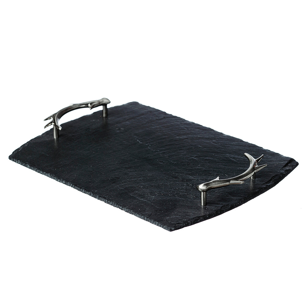 Antler Slate Serving Tray - Medium by Selbrae House