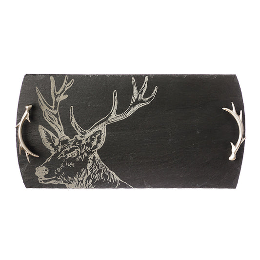 Stag Slate Serving Tray - Large by Selbrae House