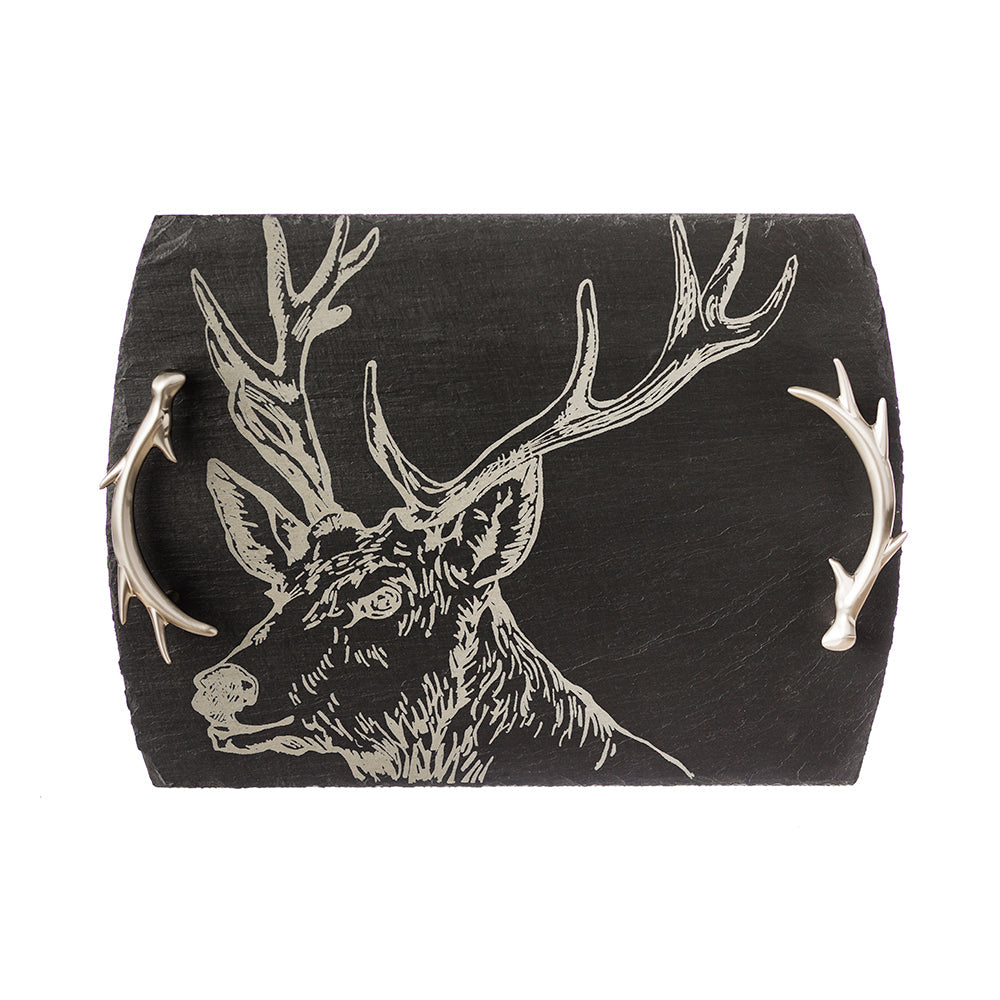 Stag Slate Serving Tray - Medium by Selbrae House