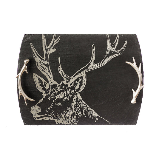 Stag Slate Serving Tray - Medium by Selbrae House