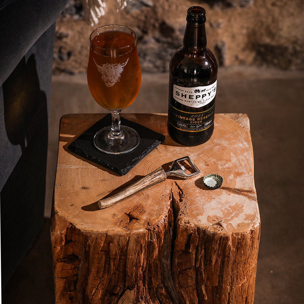 Genuine Red Antler Bottle Opener by Selbrae House