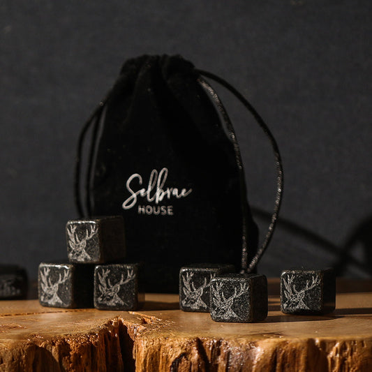 Stag Whisky Stones - Set of 6 by Selbrae House