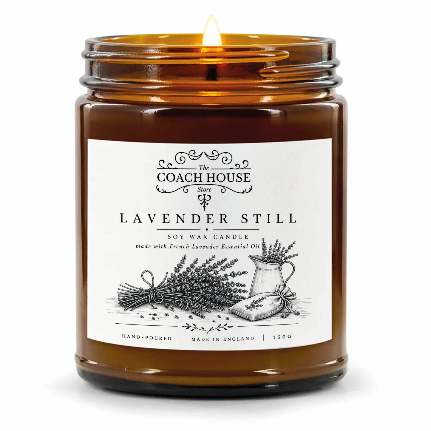 Lavender Still Soy Wax Candle