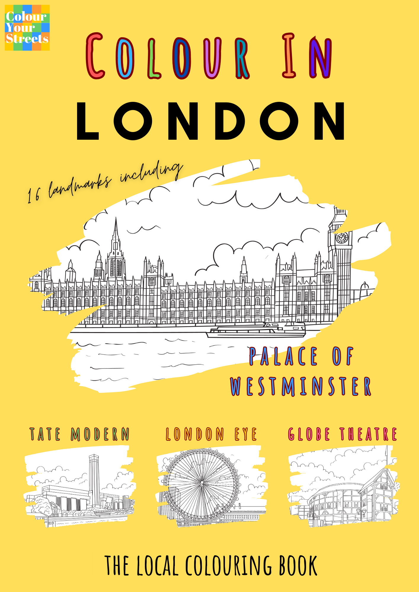 London Colouring Book (A4) by Colour Your Streets
