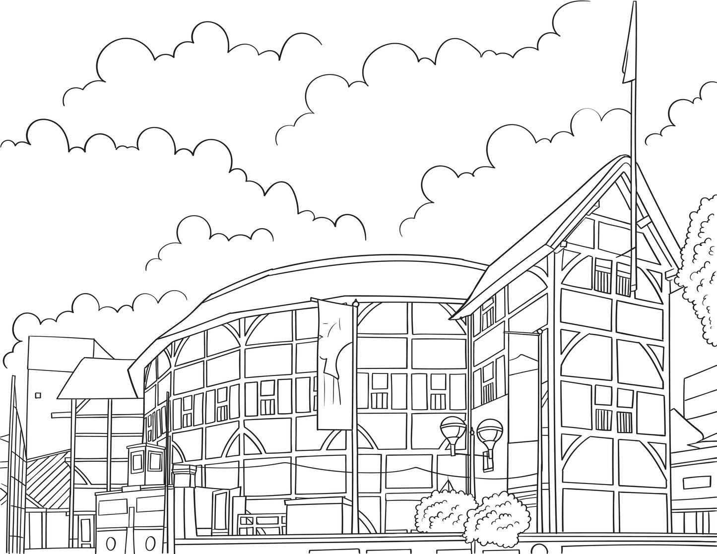 London Colouring Book (A4) by Colour Your Streets