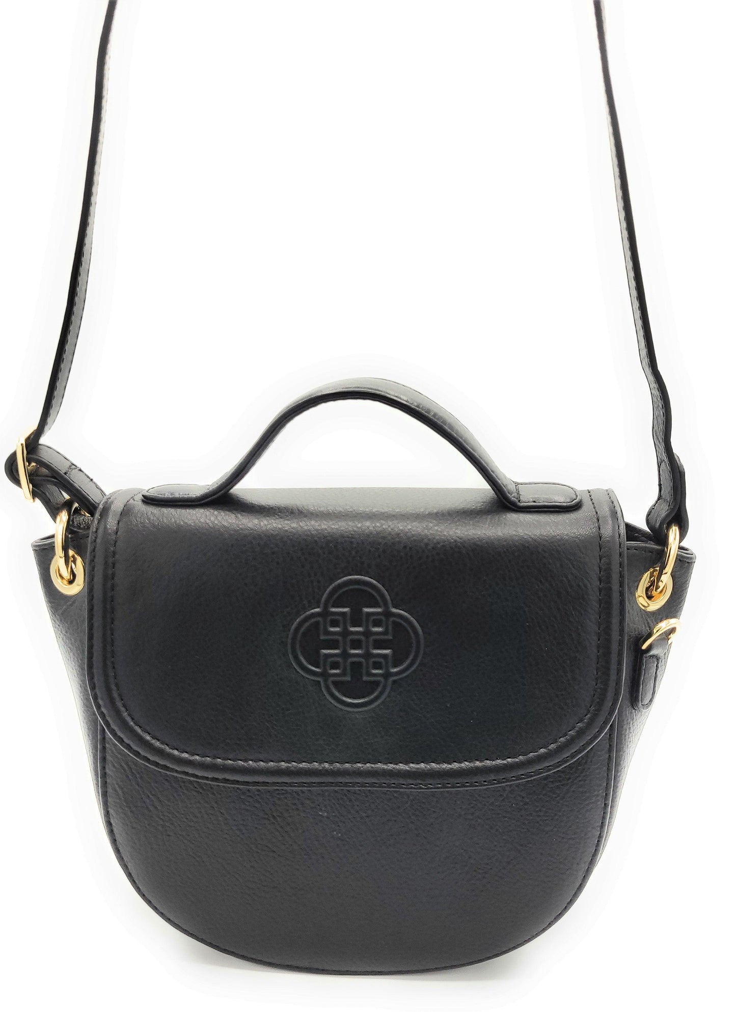 SADDLER MIA Top Handle Real Leather Designer Handbag with Ring Detail