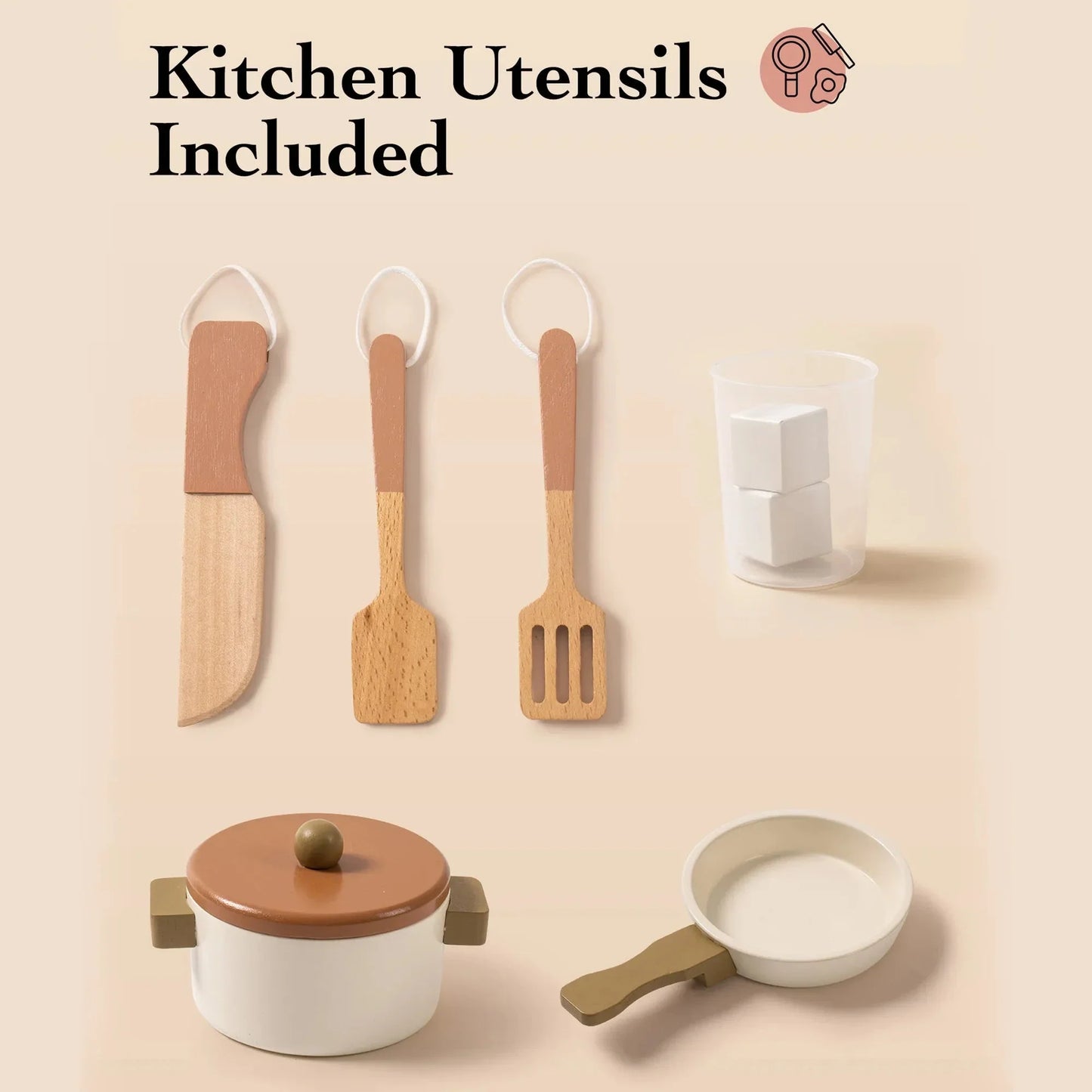 Yes Chef - Wooden Play Kitchen