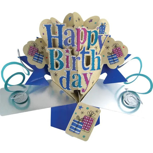 Happy Birthday - Pop-Up Greeting Card - Second Nature