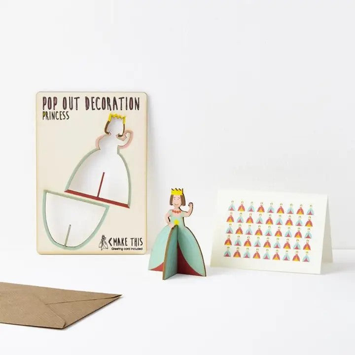 Pop Out Princess Greeting Card