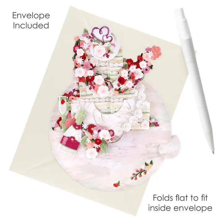 Pirouettes Card - Cut the Cake