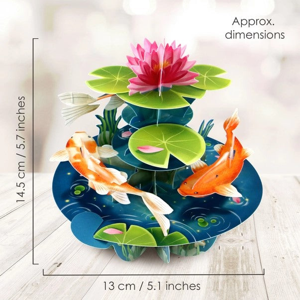 Pirouettes Card - Koi Carp