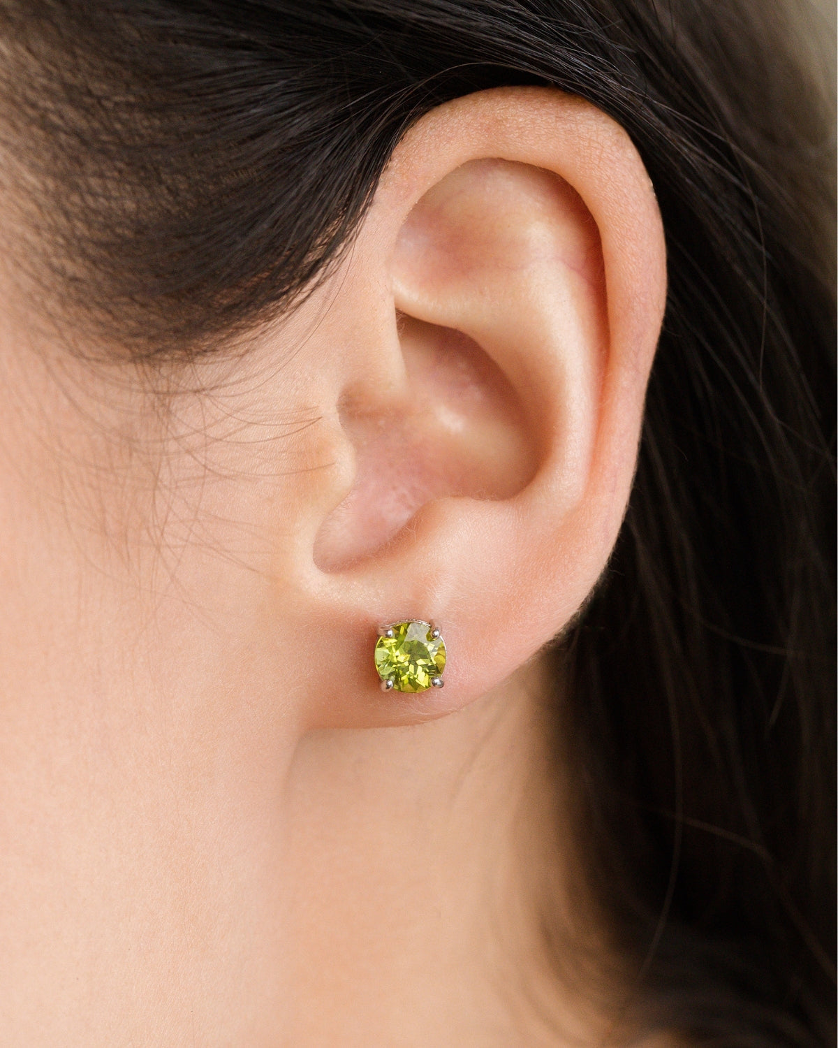 Peridot Everyday Jewellery Gift Set in Sterling Silver by Vianne Jewellery
