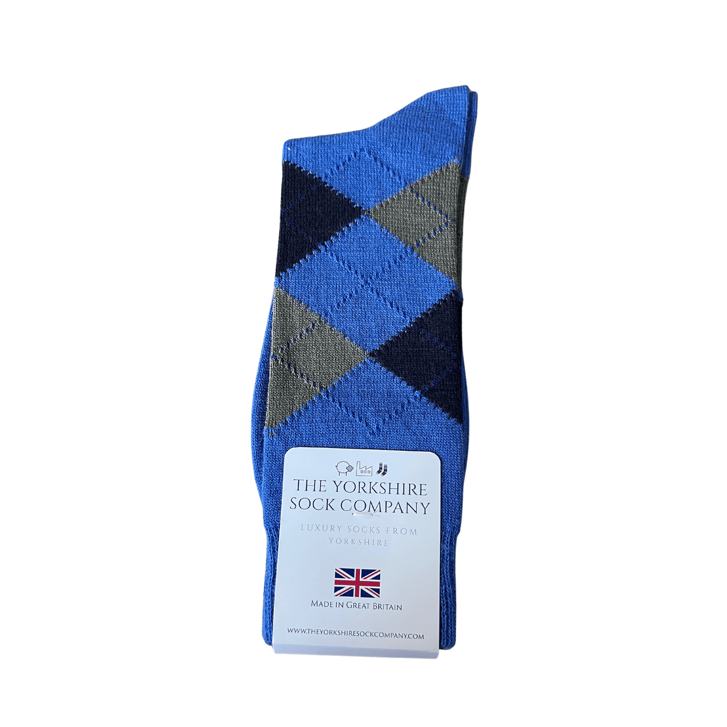 Ripley Argyle Merino Wool Socks – 6 Pair Luxury Bundle
