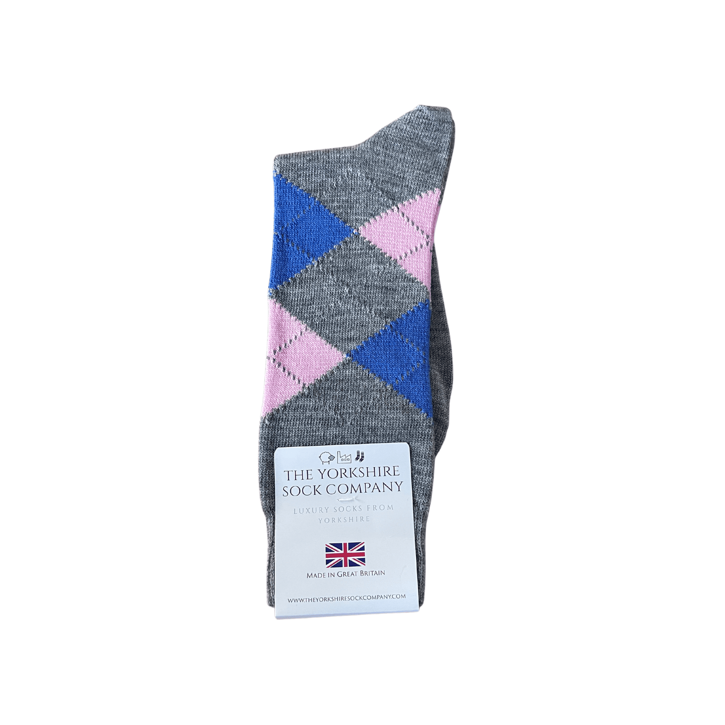 Ripley Argyle Merino Wool Socks – 6 Pair Luxury Bundle