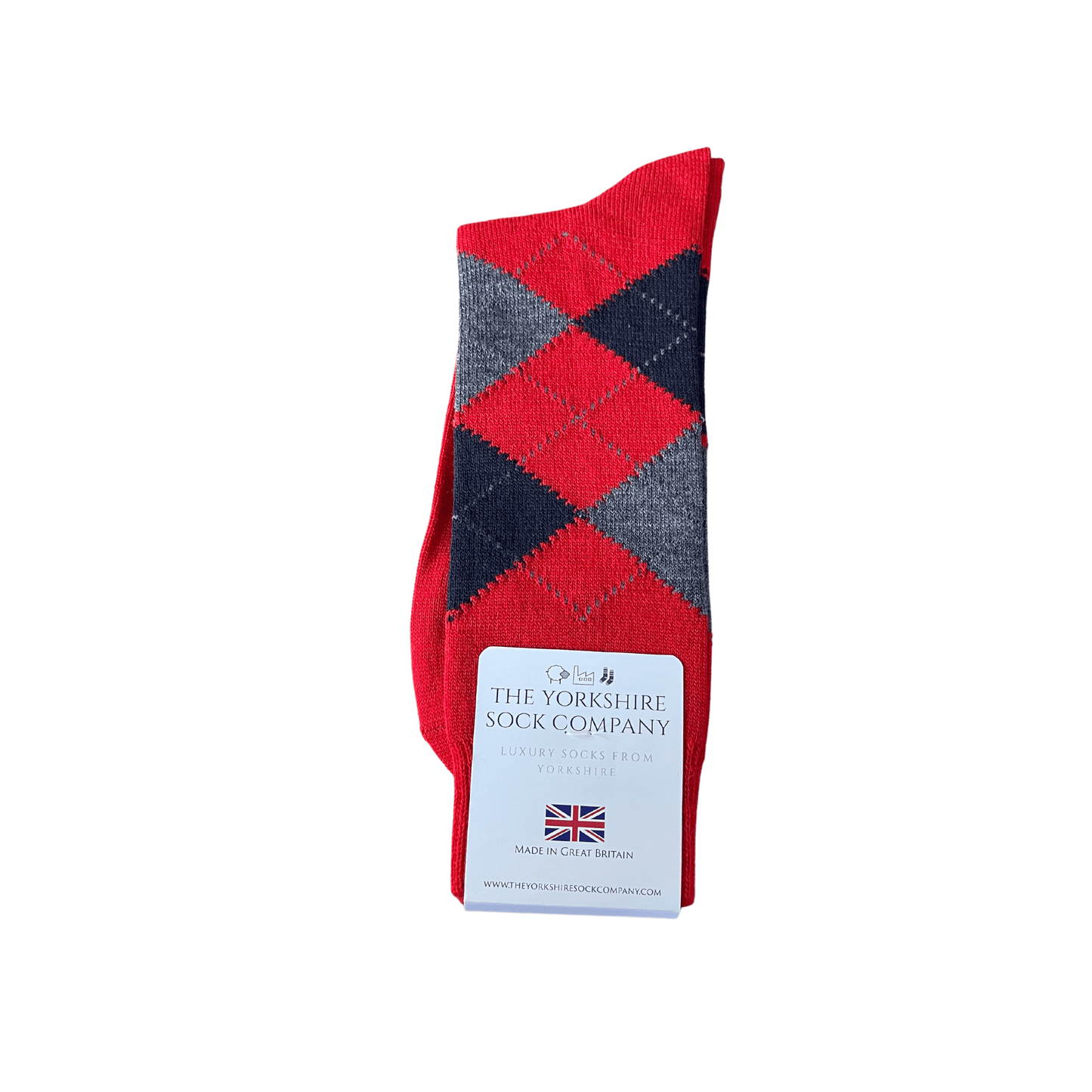 Ripley Argyle Merino Wool Socks – 6 Pair Luxury Bundle